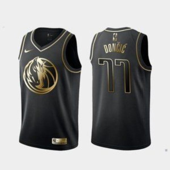 luka doncic black jersey